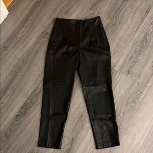 Zara leather pants